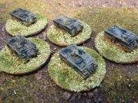 1-285th British micro armour GHQ and Heroics  (7 of 11)  FV432 these are GHQ